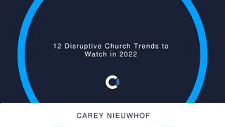 Church Trends to Watch in 2022: Embracing Change for Growth