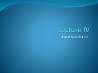 Variable Neighborhood Search Techniques in Optimization