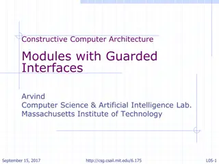 Modules with Guarded  Interfaces