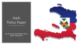 Haiti  Policy Paper