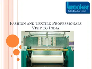 Fashion and Textile Professionals Visit to India
