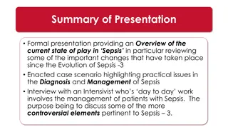 Overview of Evolving Sepsis Landscape