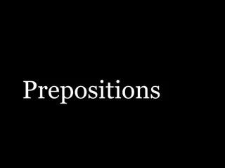 Exploring Prepositions: What They Are and How They Work