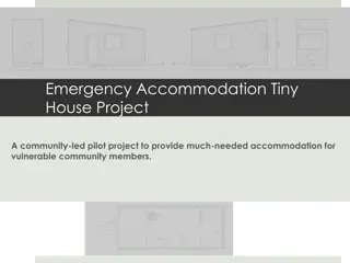 Emergency Accommodation Tiny House Project