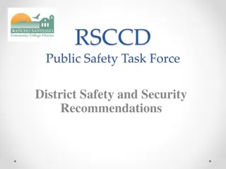 RSCCD Public Safety Task Force Recommendations
