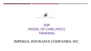 SNP Model of Care (MOC) Training for Special Needs Individuals