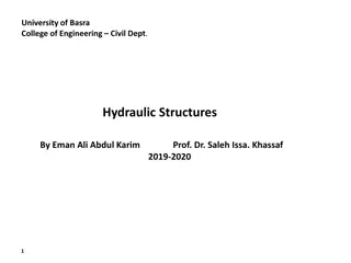 Hydraulic Structures