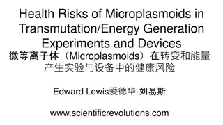 Health Risks of Microplasmoids in Transmutation Experiments