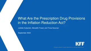 Prescription Drug Provisions in Inflation Reduction Act