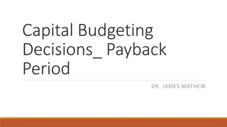 Capital Budgeting Decisions and Importance