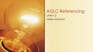 AGLC Referencing