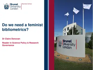 Do we need a feminist bibliometrics? Gendered practices in academia