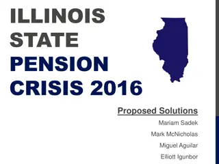 ILLINOIS STATE PENSION CRISIS 2016