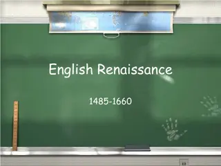 English Renaissance