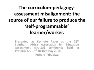 Addressing Misalignment in Education Systems