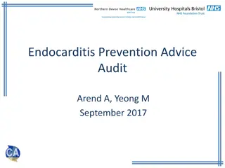 Endocarditis Prevention Advice Audit