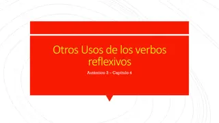 Reflexive Verbs in Spanish