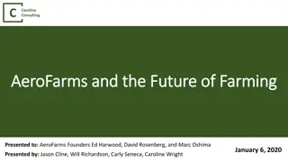 AeroFarms and the Future of Farming