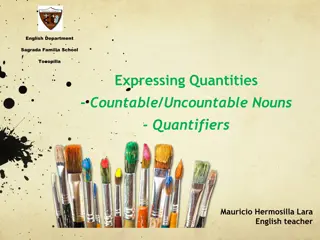 Expressing Quantities