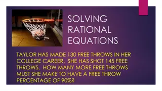 Solving Rational Equations
