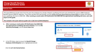 Change Benefit Elections