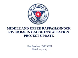 Hydrologic Data Installation Project Overview