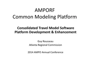 Enhancing Travel Modeling Platform for Multiple Organizations