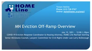 MN Eviction Moratorium Overview
