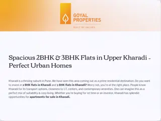 Spacious 2BHK and 3BHK Flats in Upper Kharadi Perfect Urban Homes