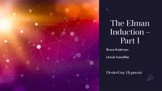 Elman Induction Parts Overview: Basics and Techniques for Hypnosis