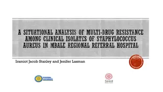 Situational Analysis of Multi-Drug Resistance in Staphylococcus aureus Isolates