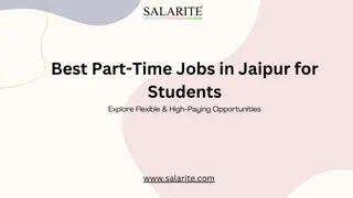 Best Part-Time Jobs in Jaipur for Students