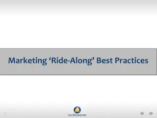Marketing Ride-Along Best Practices