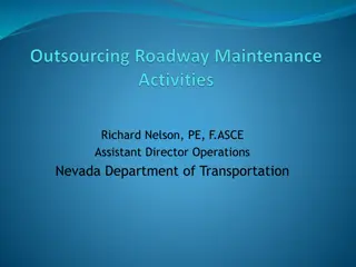 Outsourcing Roadway Maintenance Study Findings and Recommendations