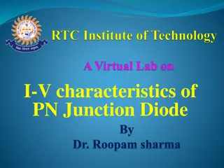 Study of PN Junction Diode I-V Characteristics