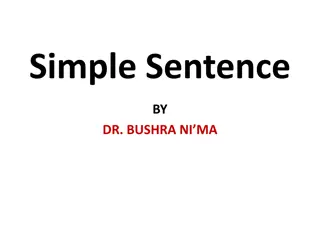 Simple Sentence
