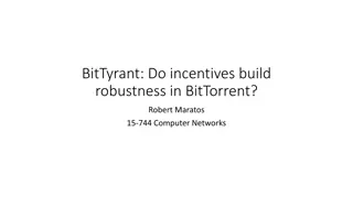 Do Incentives Build Robustness in BitTorrent?
