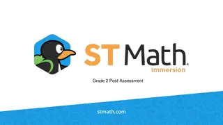 Grade 2 Post-Assessment Questions