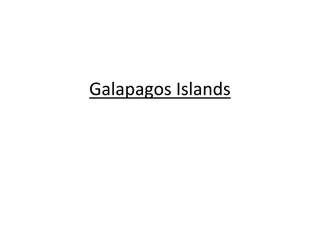 Habitat Conservation in Galapagos Islands