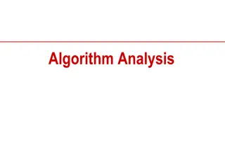 Algorithm Analysis and Types: Understanding Running Time and Efficiency