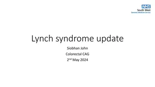 Transitioning to Lynch Syndrome Mainstreaming
