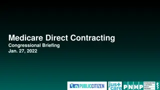 Medicare Direct Contracting