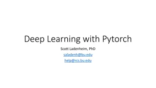 Deep Learning with Pytorch: Neural Networks and Implementation
