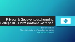 Privacy & Gegevensbescherming: Ontvankelijkheidscriteria in EVRM College