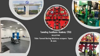 Tunnel Boring Machine Scrapers: Types & Uses