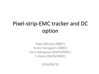 Pixel Strip EMC Tracker and DC Option