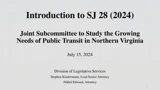 Study on Public Transit Needs in Northern Virginia