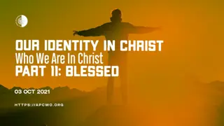 Experiencing Divine Inheritance and Fulfillment
