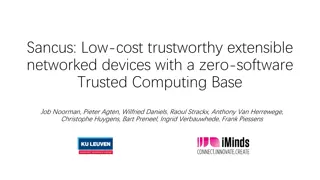 Sancus: Low-cost Trustworthy Extensible Networked Devices