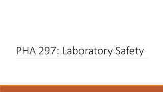 PHA 297: Laboratory Safety